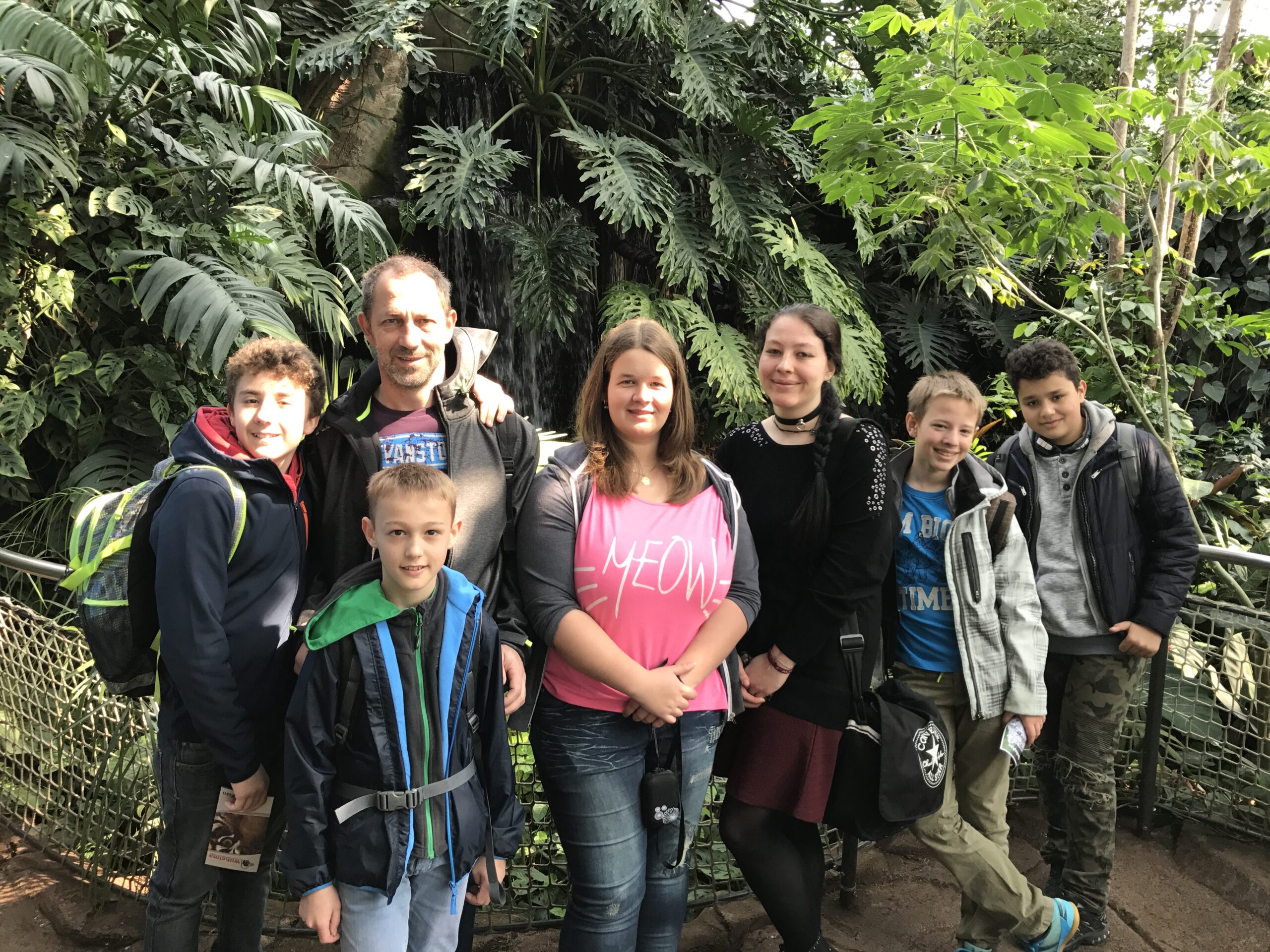 Wilhelma Besuch mit den Kids 2.4.17